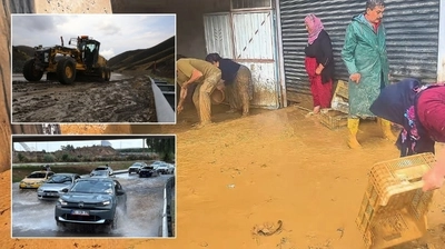 Sağanak 5 İli Vurdu: Evler Su Altında, Yollar Göle Döndü