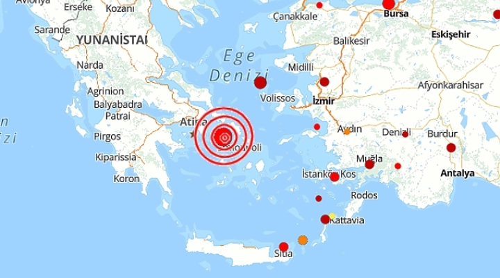 Ege Denizi Beşik Gibi Sallanıyor