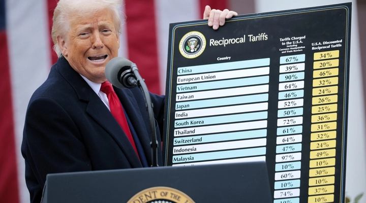 Trump'tan 100 Ülkeye Gümrük Tarifesi