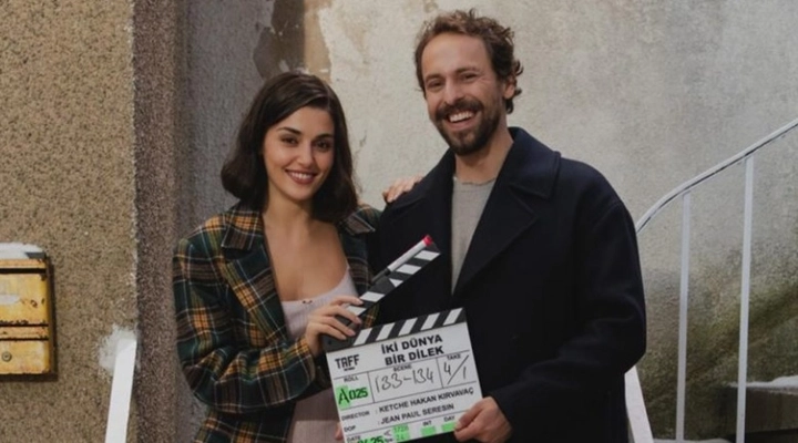 İki Dünya Bir Dilek Filminden İlk Kareler
