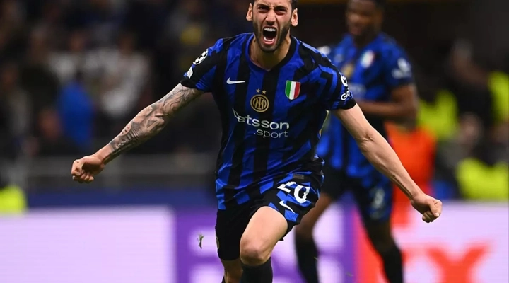 Şampiyonlar Ligi'nde İlk Finalist Hakan Çalhanoğlu'lu Inter Oldu!