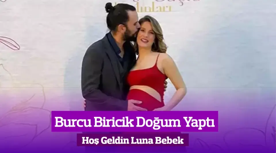 Burcu Biricik Kızı Luna’yı Kucağına Aldı