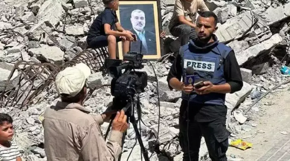 Haniye'nin Şehit Edilmesini Haber Yapan Gazeteciler De Şehit Edildi