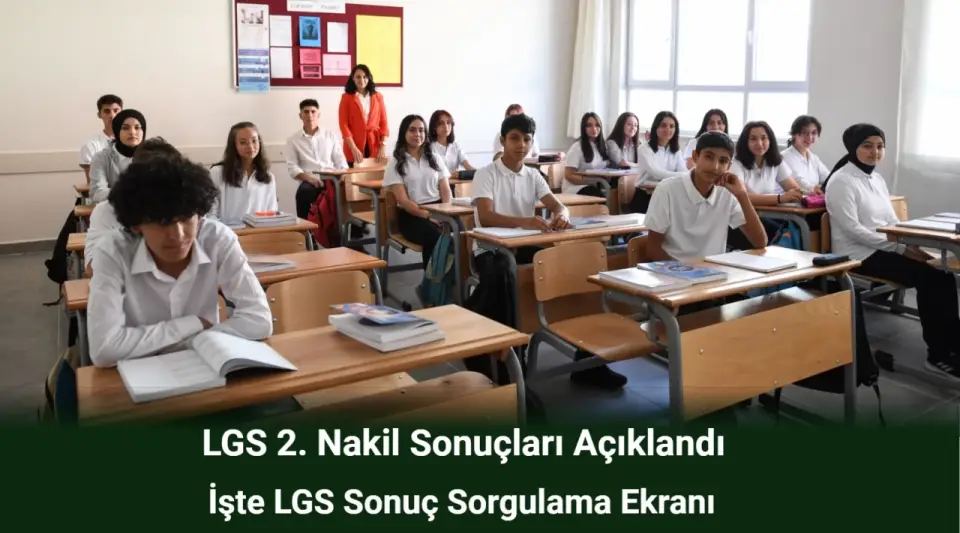 LGS 2. Nakil Sonuçları Açıklandı! İşte LGS Sonuç Sorgulama Ekranı