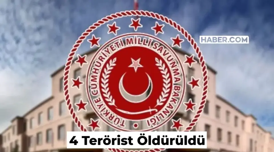 MSB Açıklama Yaptı: 4 PKK’lı Terörist Etkisiz Hale Getirildi