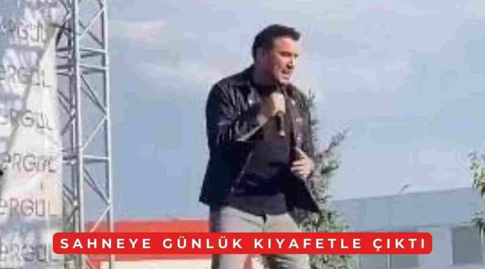 Mustafa Ceceli Sahneye Günlük Kıyafetle Çıktı Büyük Tepki Topladı!