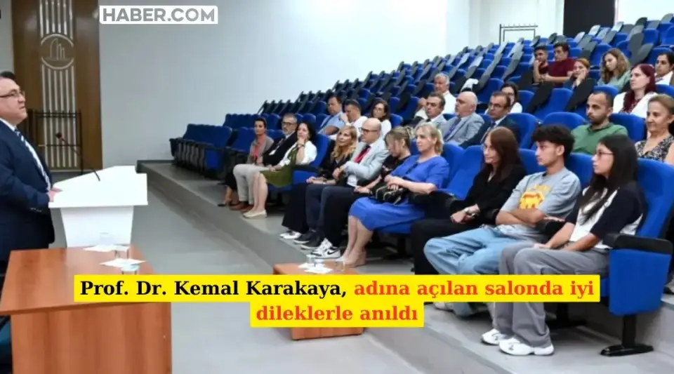 Zonguldak BEÜ Tıp Fakültesi, Prof. Dr. Kemal Karakaya Adına Yeni Amfi ve Toplantı Salonu Açtı