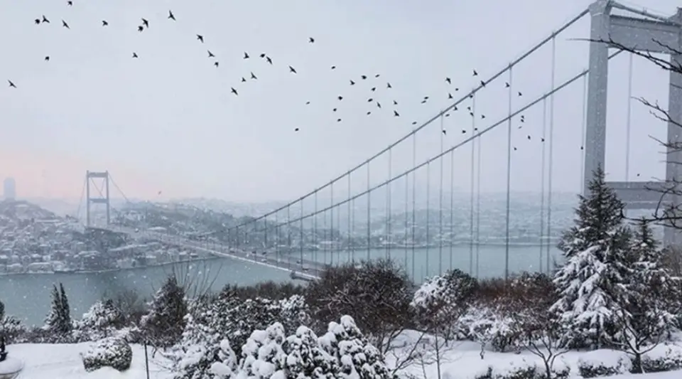 İstanbul'a Kar Geliyor: Balkanlardan Gelen Soğuk Hava Dalgası O Tarihlerde Etkili Olacak