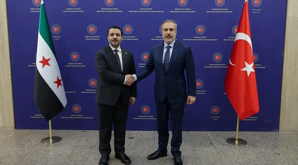 Bakan Fidan Suriyeli Mevkidaşıyla Görüştü