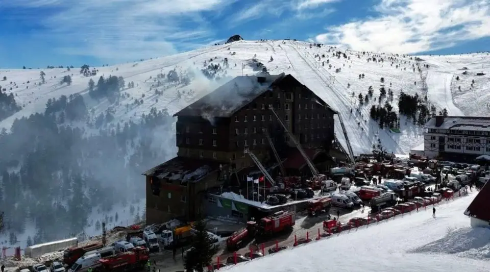 Bolu'daki Yangın Soruşturmasında Otelin Mimarı Serbest Kaldı