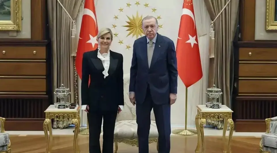 Cumhurbaşkanı Erdoğan, Kitaroviç'i Ağırladı