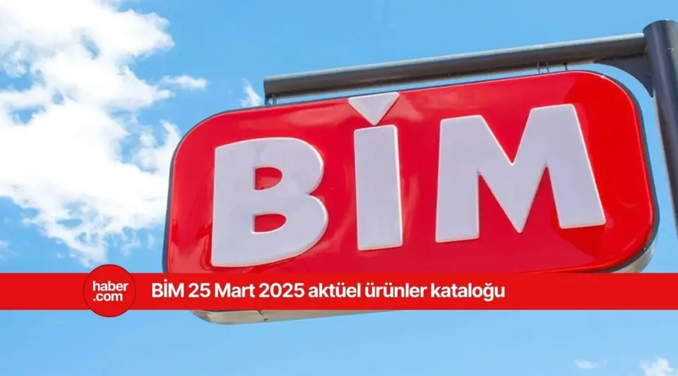 BİM 25 Mart 2025 aktüel ürünler kataloğu
