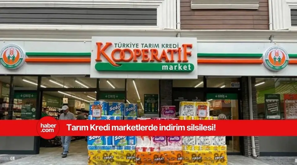 Tarım Kredi Marketlerde Mart ayı indirimi! Bu ürünler yok fiyatına satılıyor