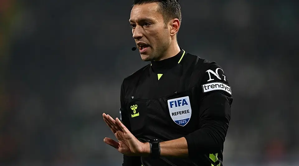 UEFA'dan FIFA Kokartlı Hakem Zorbay Küçük'e Görev