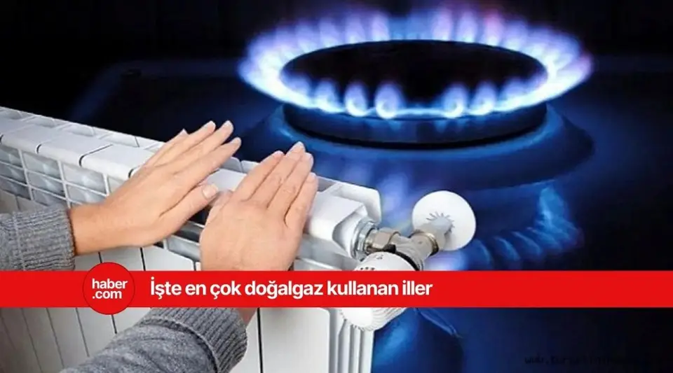 En çok doğalgaz tüketen iller açıklandı! İşte listenin başındaki o il