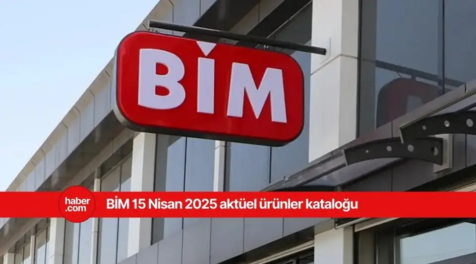 BİM 15 Nisan 2025 aktüel ürünler kataloğu
