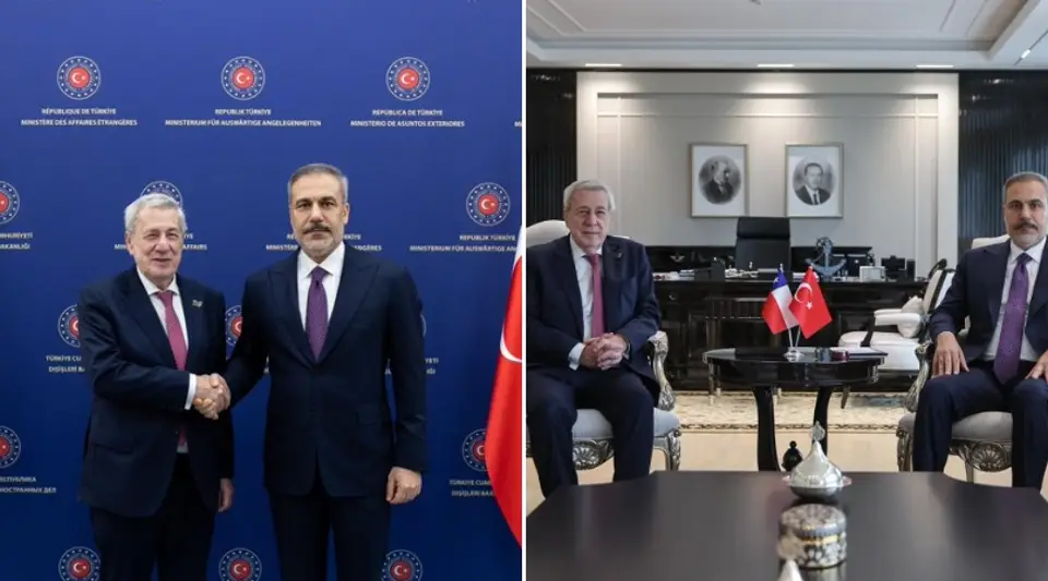 Bakan Fidan Şilili Mevkidaşı ile Görüştü