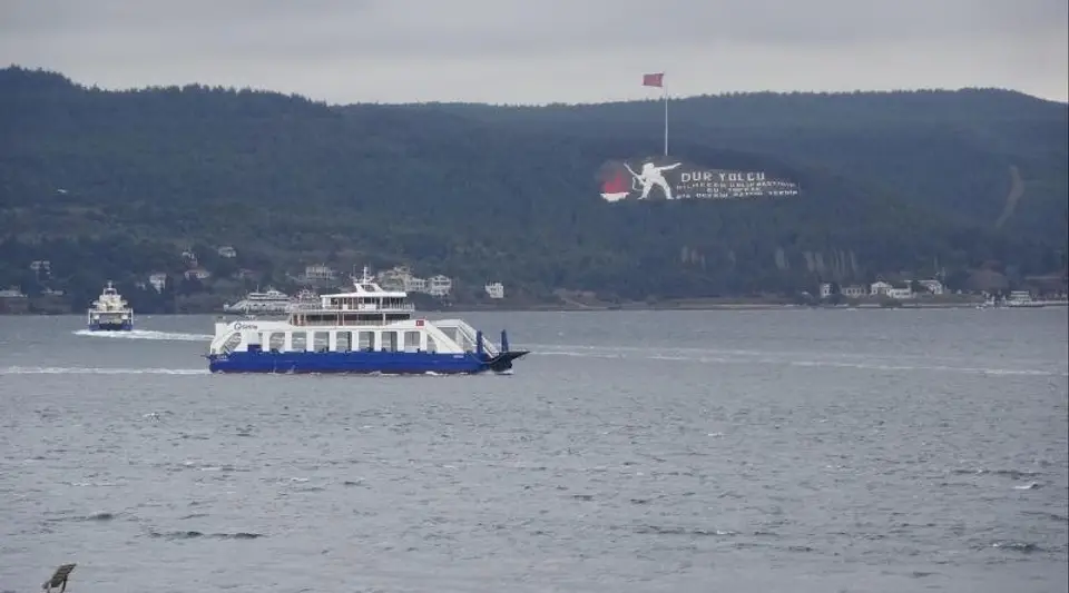 Çanakkale'de Salı Günü Bazı Feribot Seferleri İptal Edildi