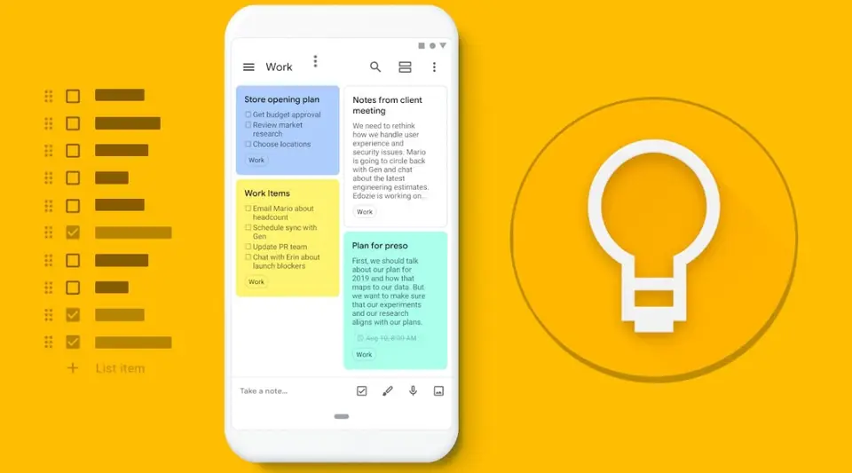 Google Keep Web'e Metin Biçimlendirme Özelliği Geldi