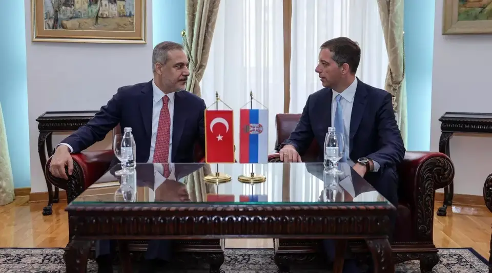 Bakan Fidan Belgrad'da: Sırp Mevkidaşı Duriç ile Görüştü