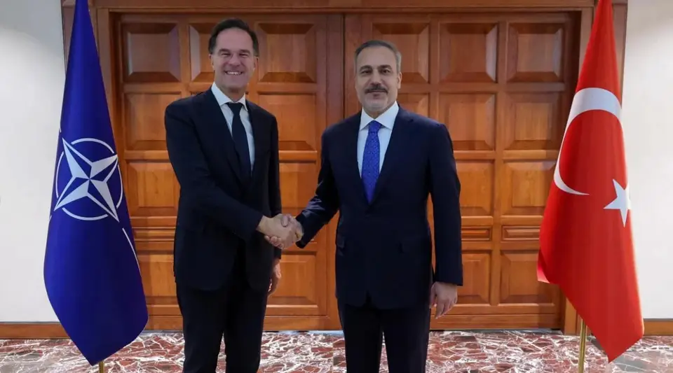 Hakan Fidan, NATO Genel Sekreteri Rutte ile Görüştü