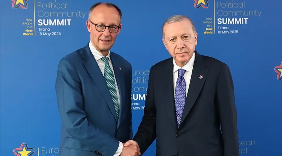 Friedrich Merz'den Erdoğan'a Teşekkür