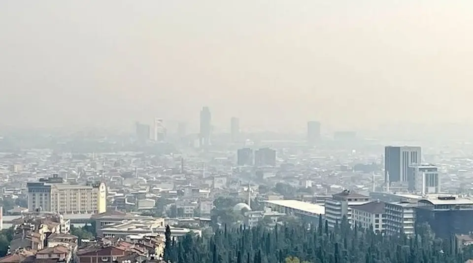 Bursa'yı Duman ve Kül Esir Aldı