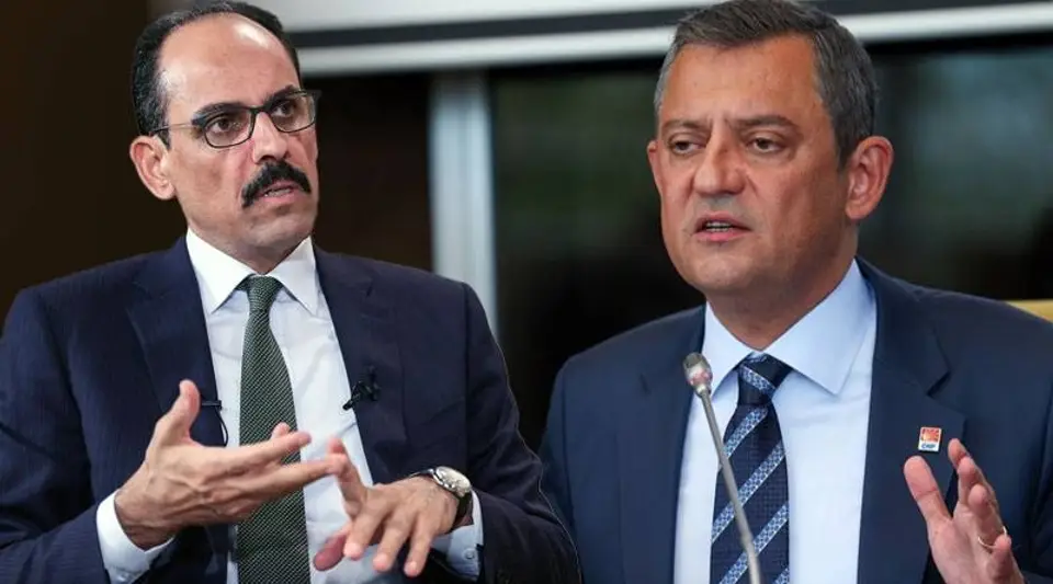 MİT Başkanı İbrahim Kalın, Özgür Özel'le Görüştü