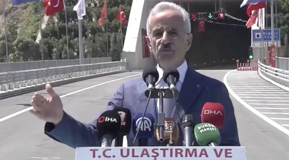 Bakan Uraloğlu Duyurdu: Doğancı Tüneli Hizmete Açıldı