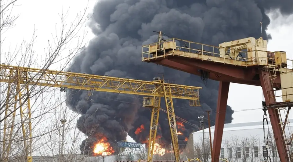 Ukrayna'dan Rus Enerji Tesislerine Yeni Saldırı