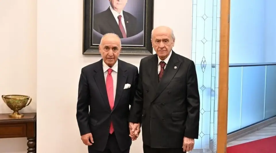 Devlet Bahçeli, Hikmet Çetin ile Görüştü