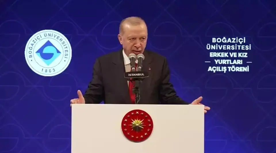 Cumhurbaşkanı Erdoğan'dan Boğaziçi'nde "Türkiye Yüzyılı" Mesajı