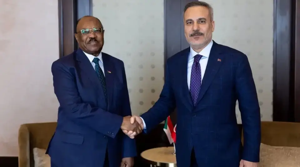 Bakan Fidan, Sudanlı Mekvidaşı Muhyiddin Salim ile Ankara'da Görüştü