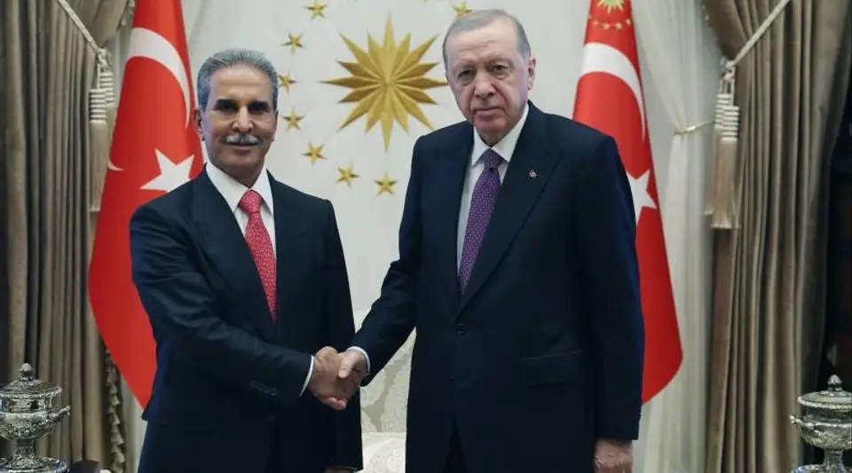 Cumhurbaşkanı Erdoğan, Irak Yüksek Yargı Konseyi Başkanı Faik Zeydan'ı Kabul Etti