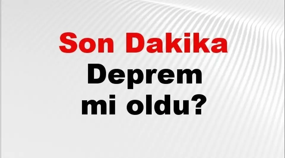 İzmir'de son depremler: Kandilli ve AFAD verileri