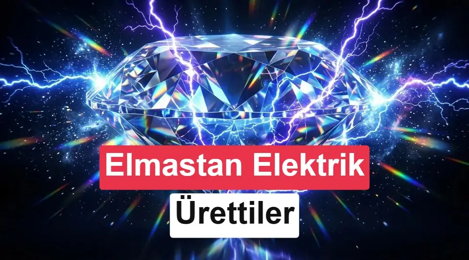 Elmasın elektrik üretebildiği keşfedildi: Bugüne kadar imkânsız sanılıyordu
