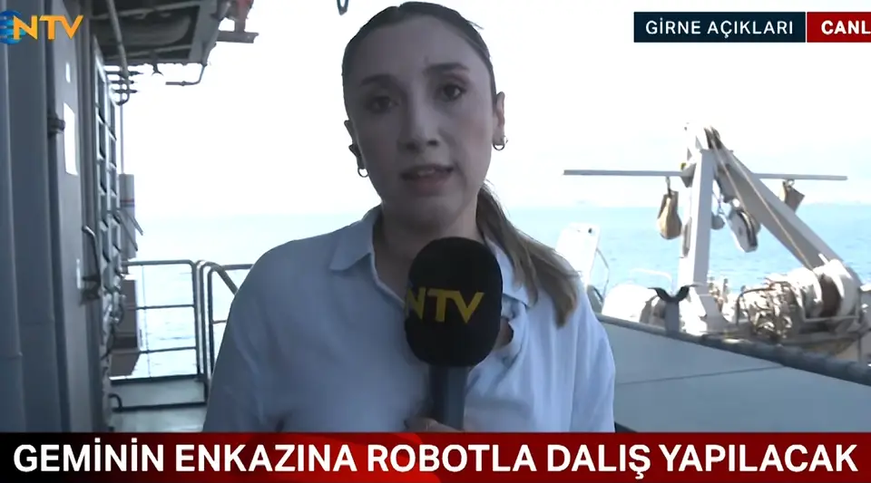 Girne'deki feribot faciası: NTV ekibi arama yapacak askeri gemide