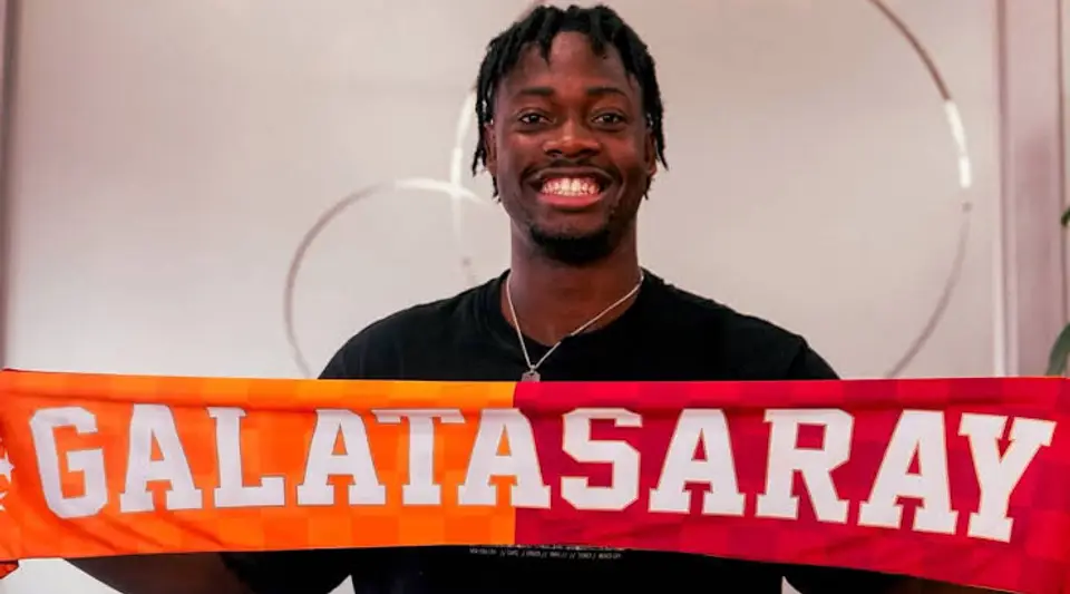 Galatasaray'ın yeni transferi El-Chadaille Bitshiabu, İstanbul'a geldi