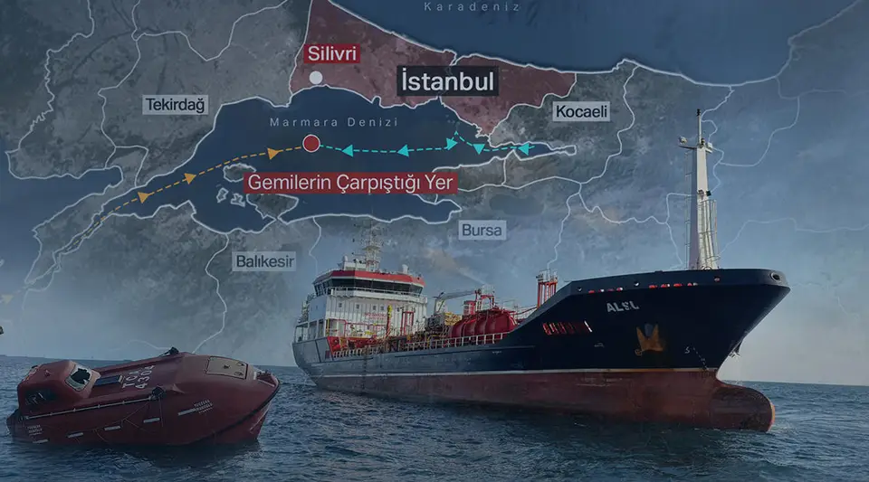 Marmara'daki gemi kazası: Alsu'dan 9 kişi gözaltına alındı