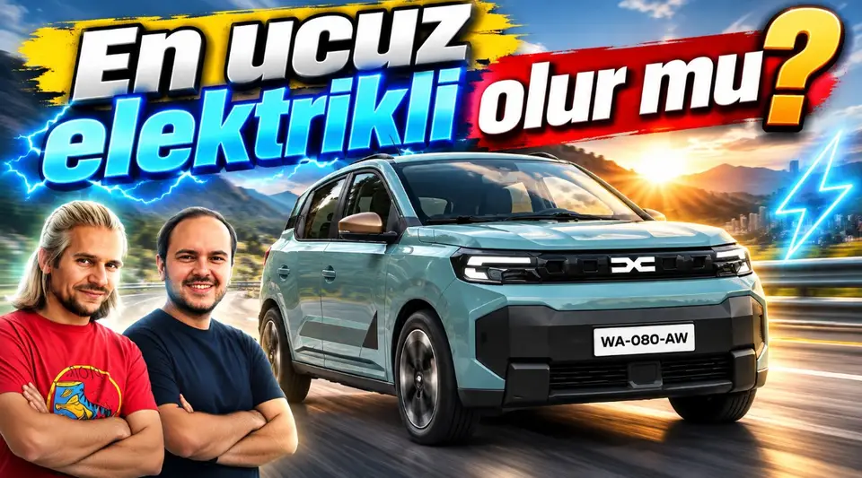 Yeni Dacia Spring geliyor! Türkiye’nin en ucuz elektriklisi olur mu?