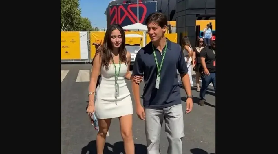 Arda Güler ve Sevgilisi Duru Nayman, Formula 1 Etkinliğinde