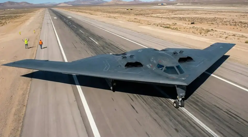 ABD B-2 Spirit Uçakları Tatbikatta Art Arda Havalandı