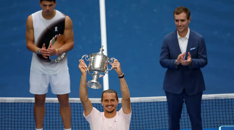 Zverev ABD Açık'ta Shelton'ı yenerek ikinci grand slam şampiyonu oldu