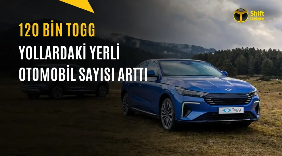 Togg yollardaki araç sayısını 120 bine ulaştırdı