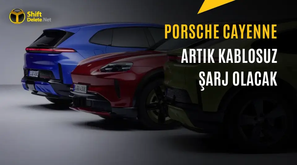 Porsche Elektrikli Cayenne İçin Kablosuz Şarj Sistemi