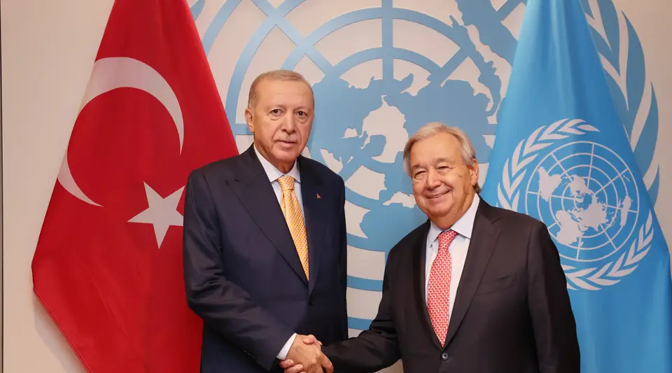 Cumhurbaşkanı Erdoğan ABD'de diplomasi trafiğini sürdürüyor