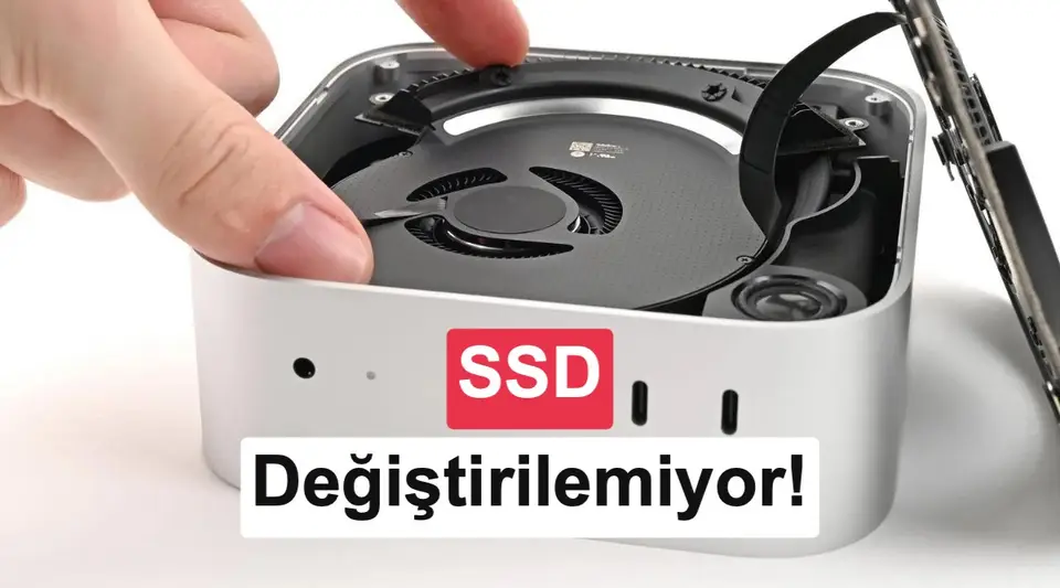 Apple'dan SSD sürprizi: Yeni Mac Mini'de değiştirilemiyor!