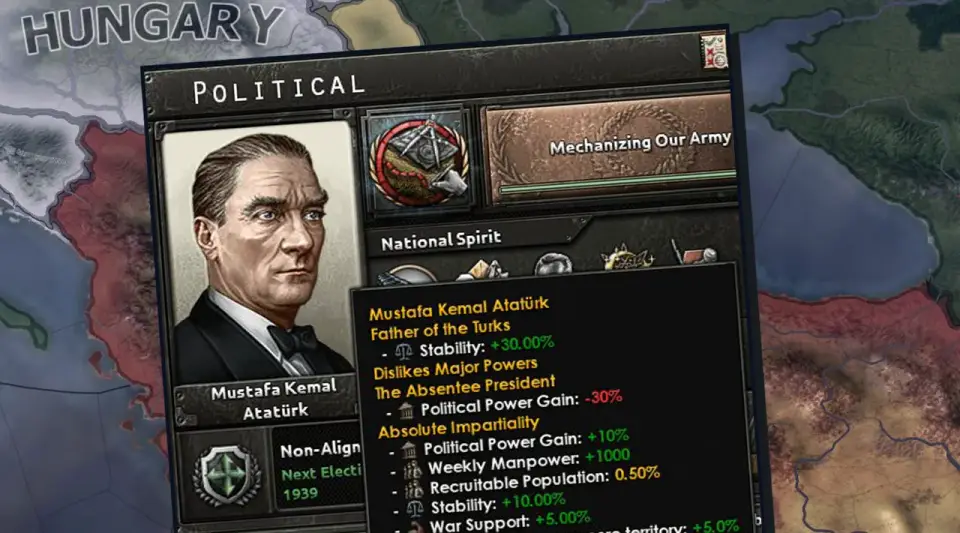 Paradox Interactive'in oyununda Atatürk tasarımı tartışma yarattı