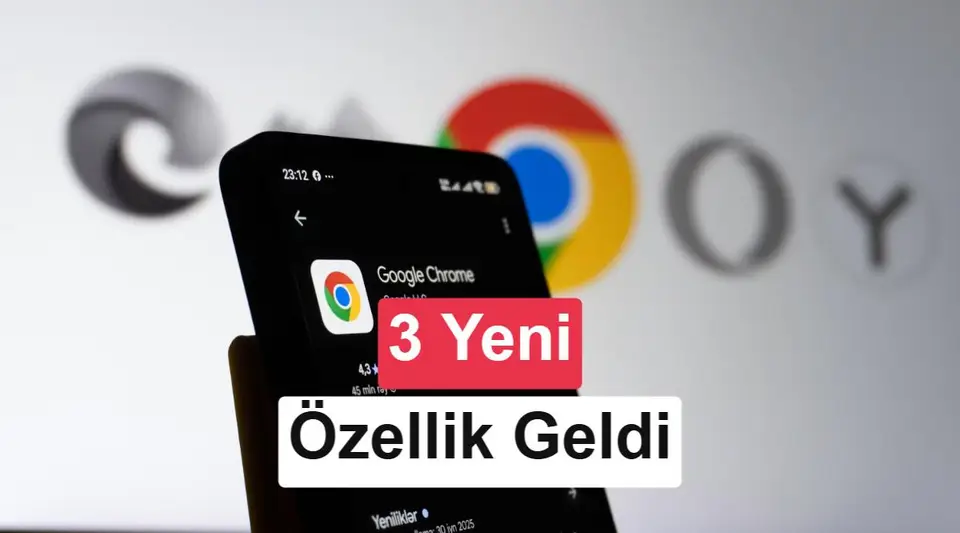 Google Chrome üç yeni işlevsel özellikle güncellendi