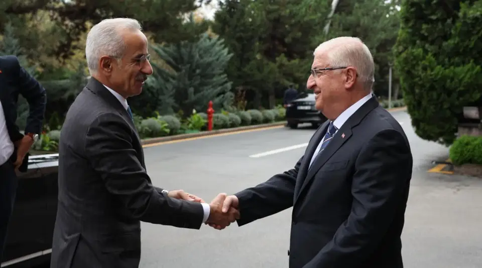 Milli Savunma Bakanı Güler, Ulaştırma Bakanı Uraloğlu ile Görüştü